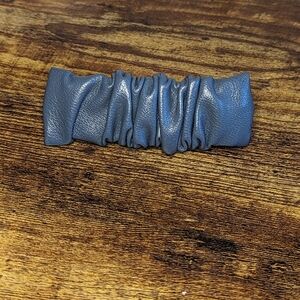 2 for $5 Item: A New Day Blue Faux Leather Hair Barrette New!